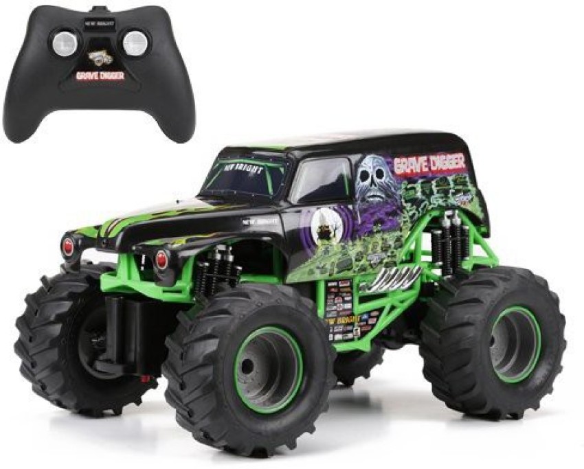 New bright grave digger rc truck on sale