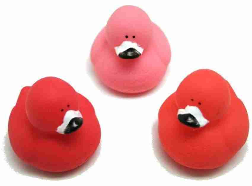 FUN EXPRESS Flamingo Rubber Ducks Bath Toy Flamingo Rubber Ducks