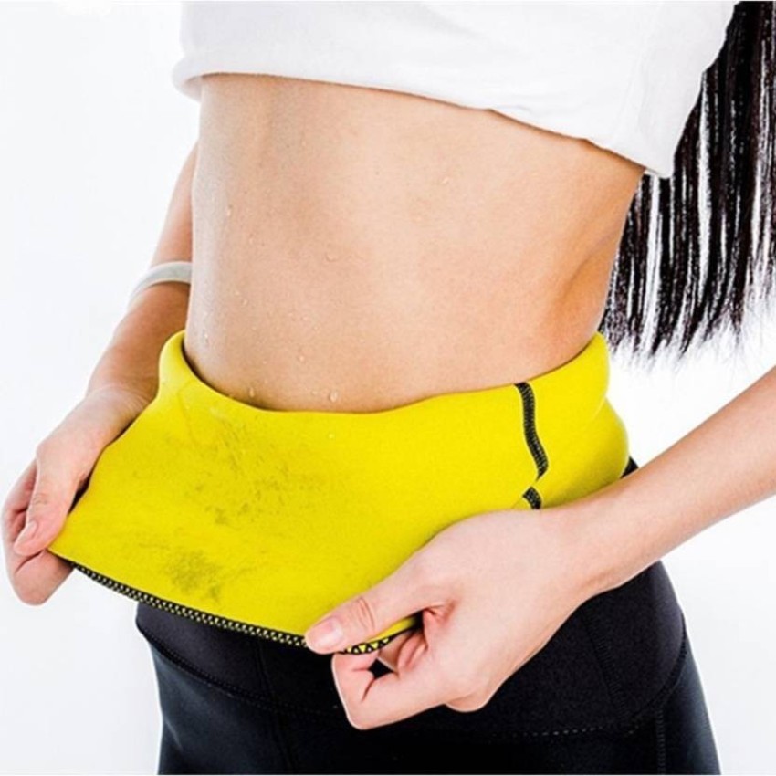 Buy Raienterprises Best Hot Sweat Slim Slimming Belt (Black) Online at Low  Prices in India 