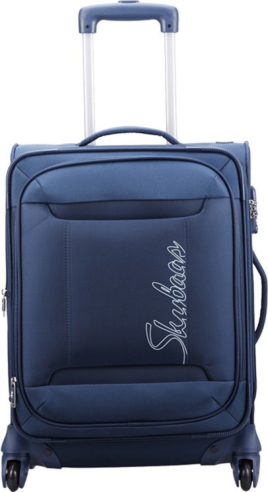SKYBAGS HEXA 4W EXP STROLLY 56 SAPPHIRE BLUE Expandable Cabin 