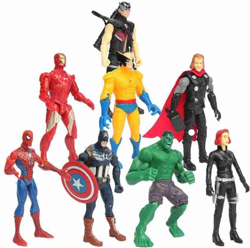 Avengers figures on sale 8 pack