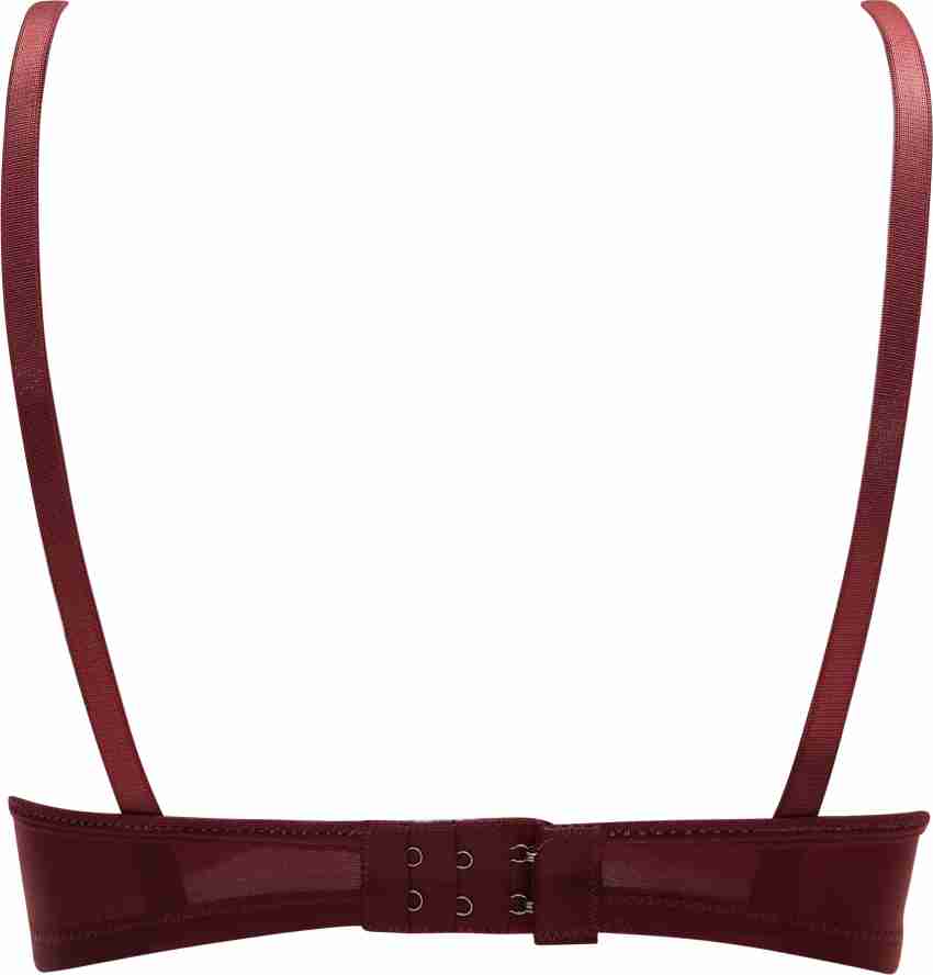 Buy Kanzer Heavy padded bra - Maroon Online at Best Prices in India - Hecmo