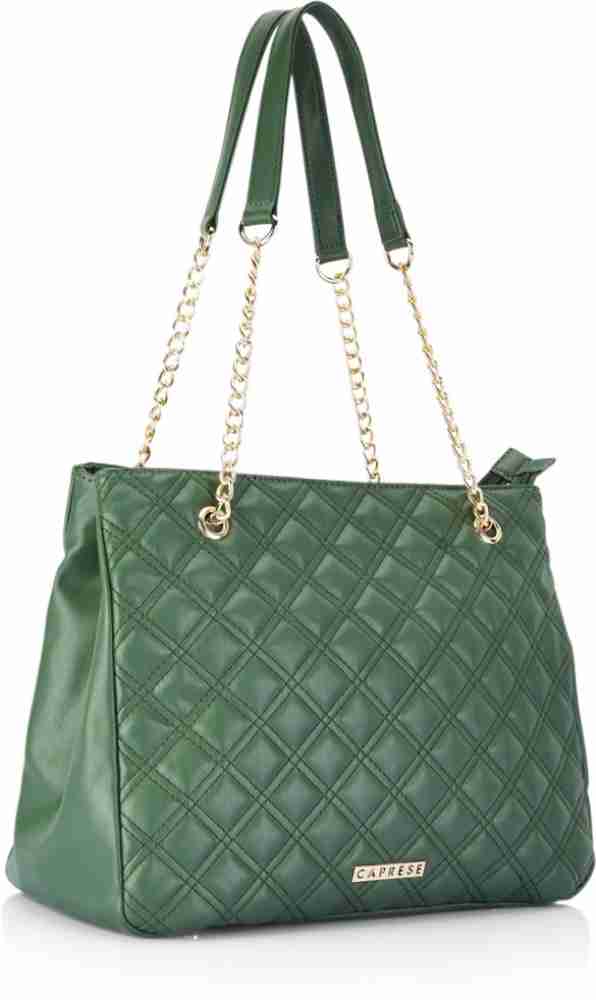 Buy Caprese Women Green Satchel Olive Green Online Best Price in India Flipkart