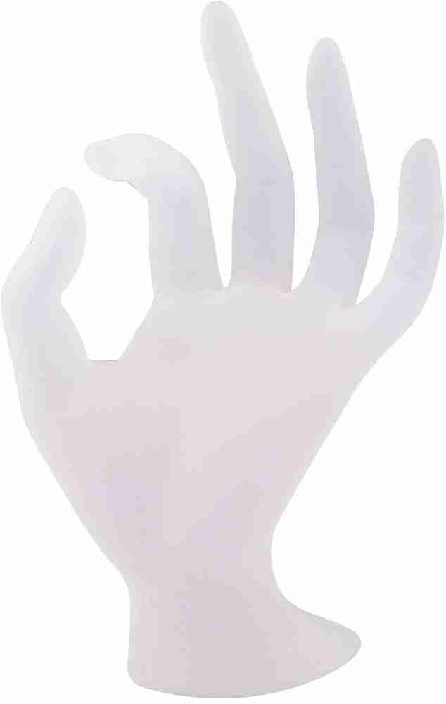 White hand ring hotsell holder