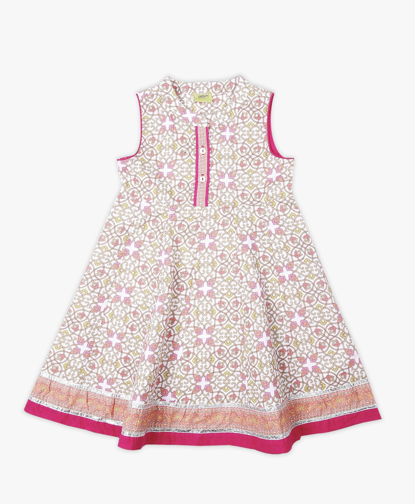 fbb SRISHTI Girls Printed A line Kurta Buy fbb SRISHTI Girls Printed A line Kurta Online at Best Prices in India Flipkart