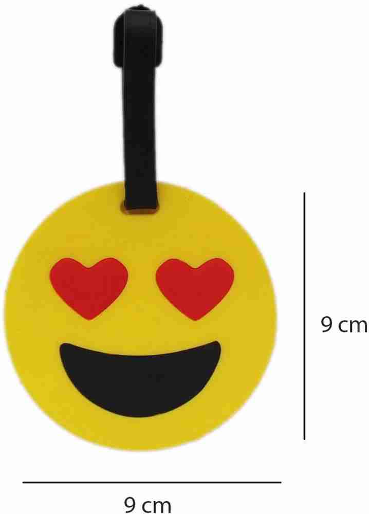 Emoji luggage tag 2025