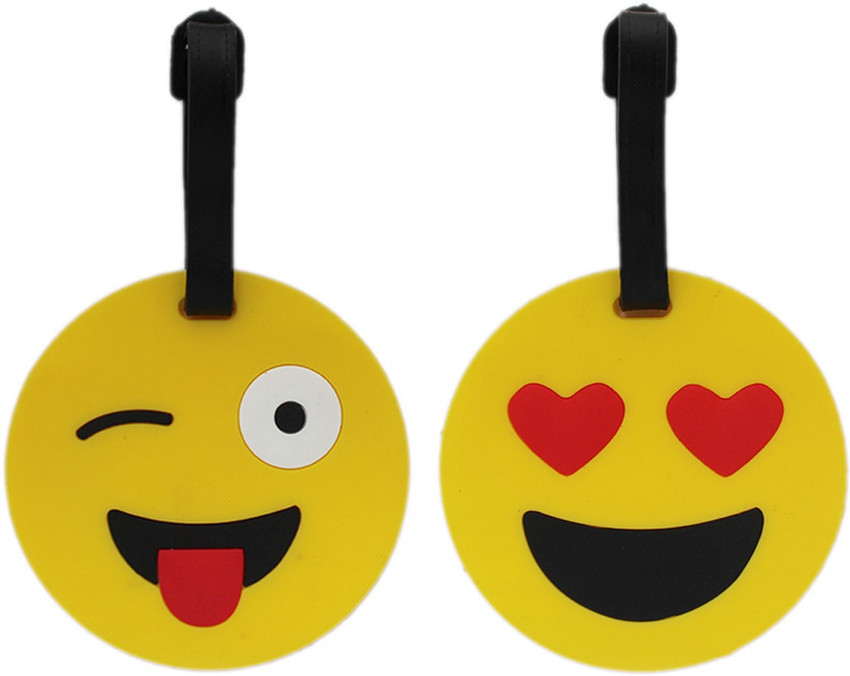 Emoji best sale luggage tag