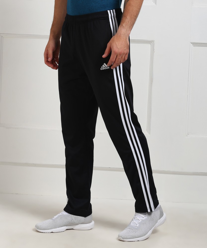 Adidas Black Slim Fit Track Pants 7150003 Hem - Buy Adidas Black Slim Fit Track  Pants 7150003 Hem online in India