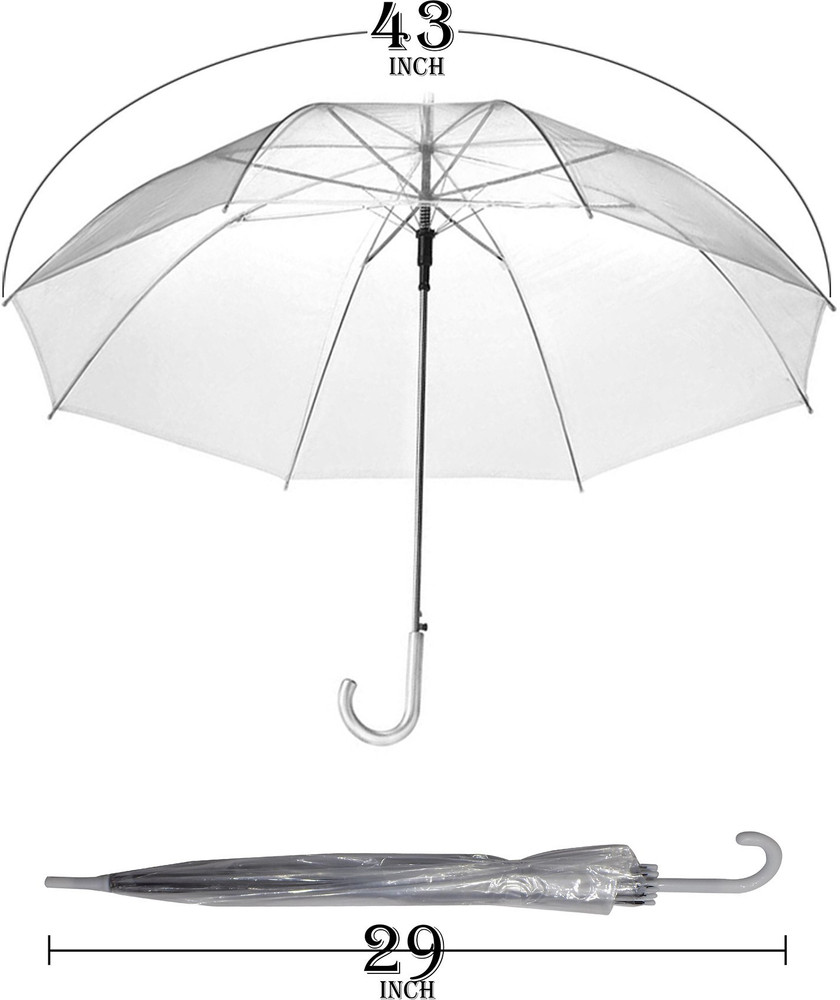 Transparent top umbrella online