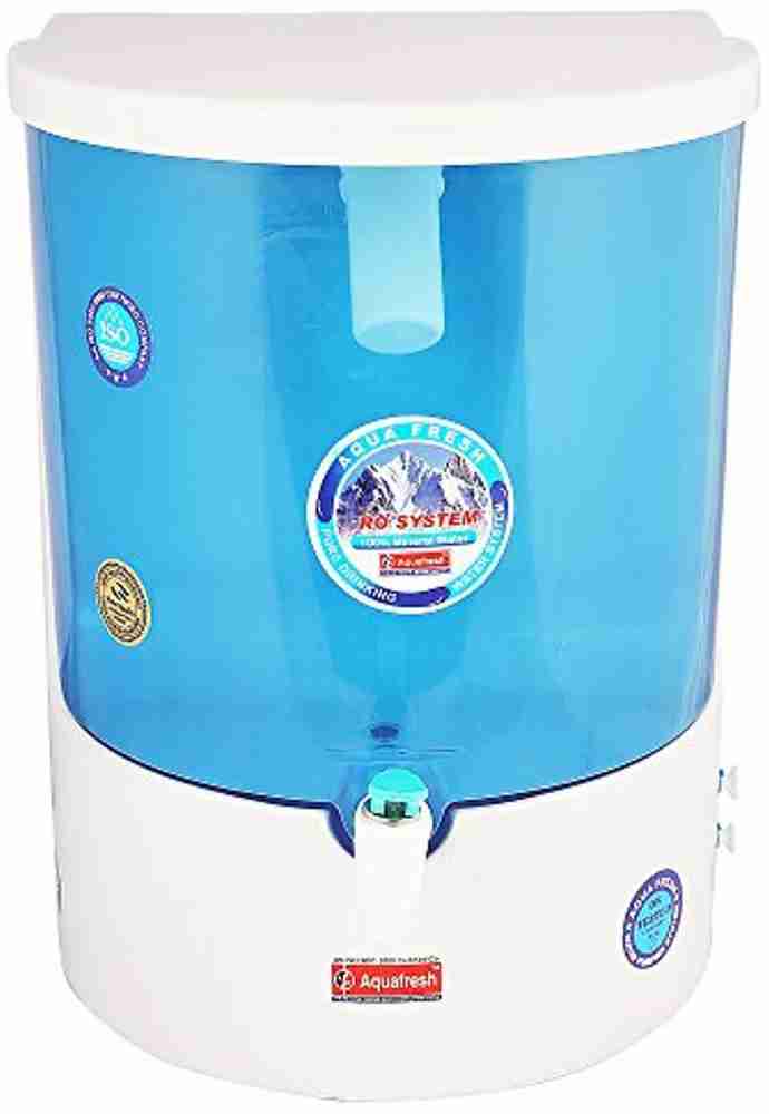 Aqua fresh Dolphin Ro (Wall-mount, Counter-top,10 - 12 litres - 6 Stage  purification) Blue RO Water Purifier