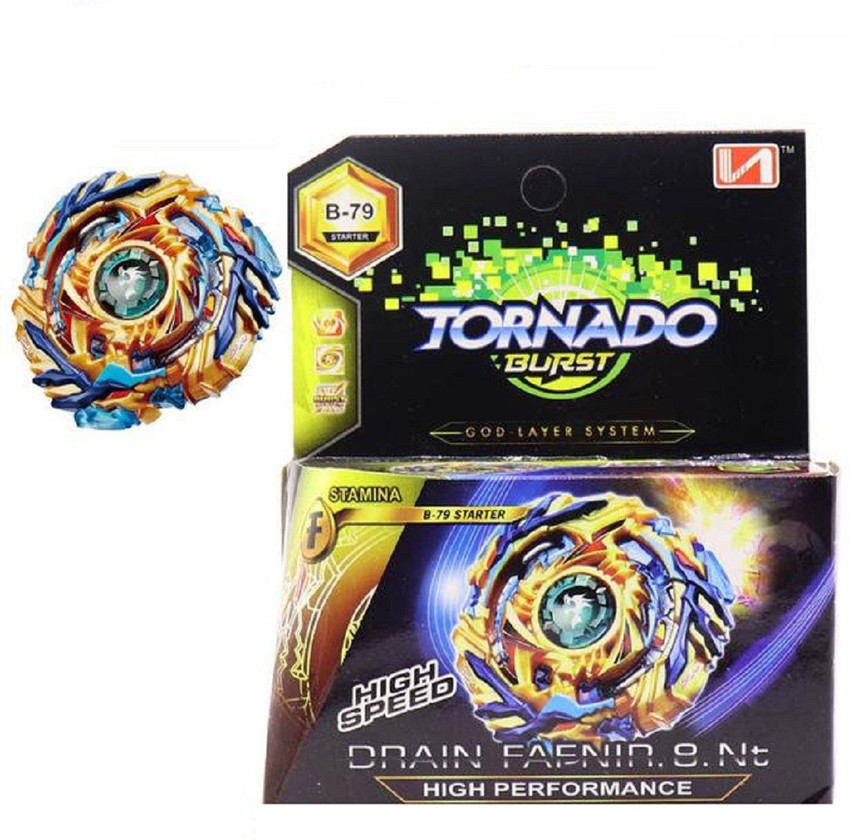 AncientKart Beyblade Burst Drain Fafnir B79 with launcher and