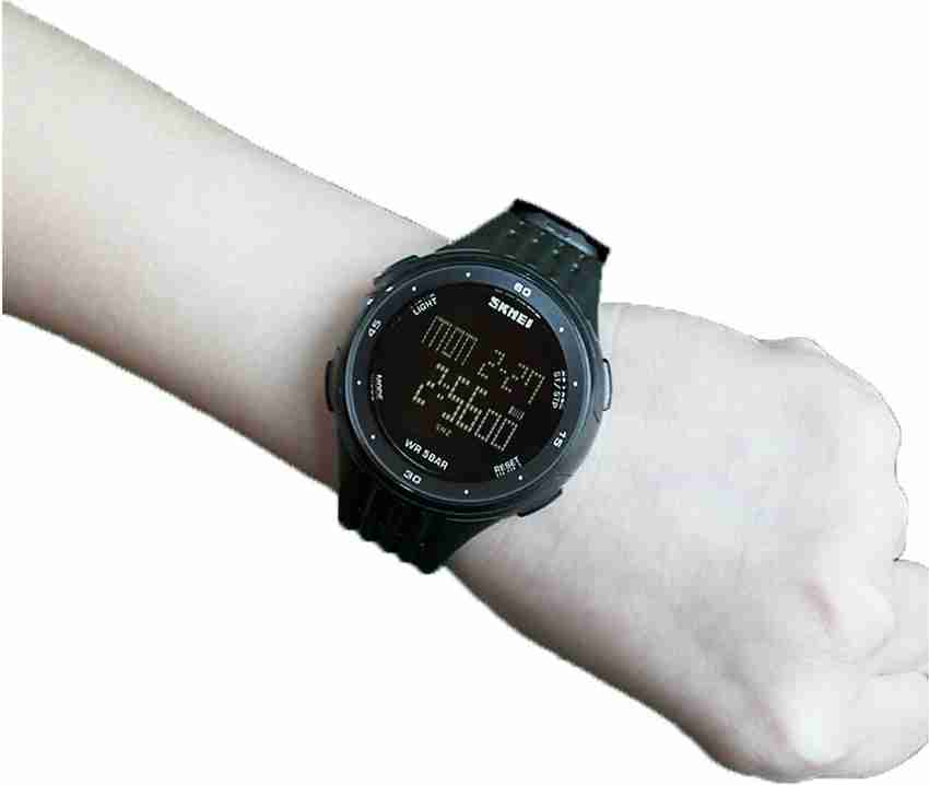 Skmei hotsell 1219 black
