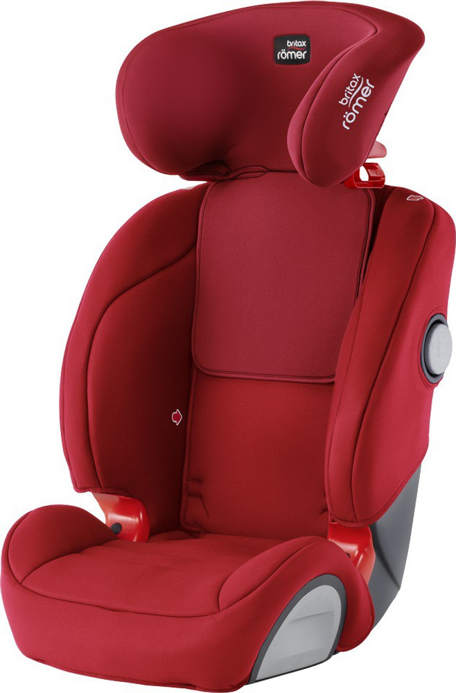 Britax EVOLVA 1 2 3 SL SICT Car Seat Flame Red Baby Car Seat