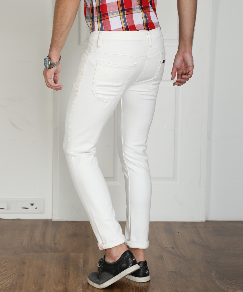 White lee jeans hotsell