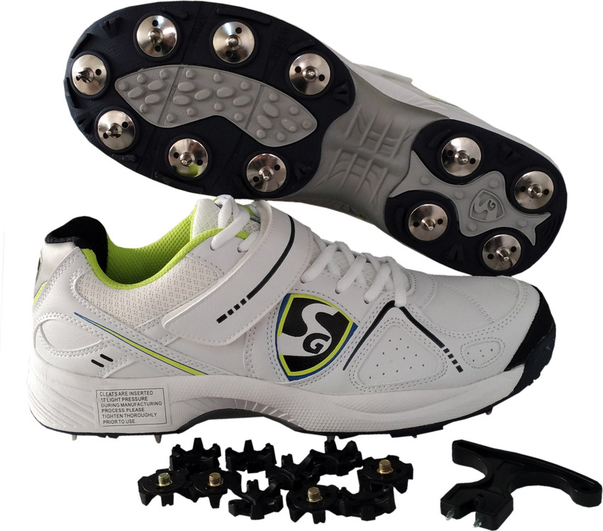 Sg cricket shoes metal hotsell spikes