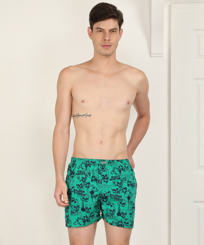 FLYING MACHINE claubert Printed Men Boxer Buy VIBRANT GREEN FLYING MACHINE claubert Printed Men Boxer Online at Best Prices in India Flipkart