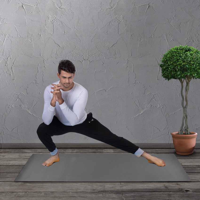 Adrenex by Flipkart 8mm Anti Skid Yoga Gym Exercise Mat with Strap