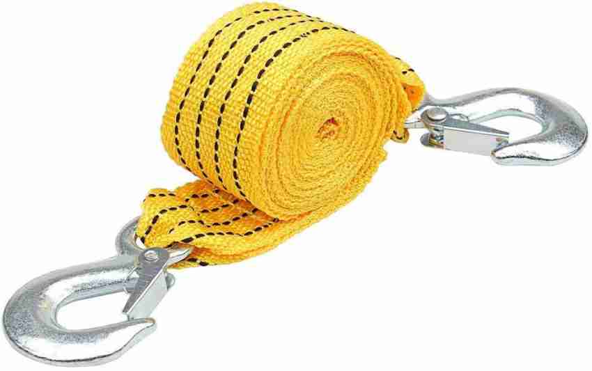 RHONNIUM 3 Ton Car Towing Rope, 1.2 Inch X 10 Ft. Heavy Duty Tow Strap Rope  with Hooks, 10,000 Lb Capacity 4.5 m Towing Cable Price in India - Buy  RHONNIUM 3