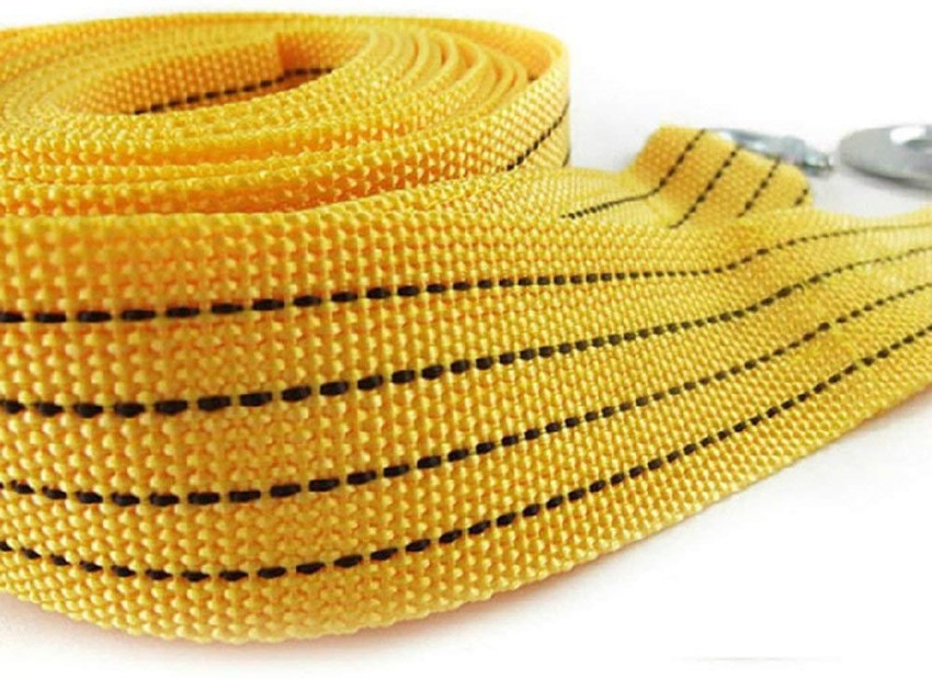 RHONNIUM Professional Towing Strap/Sling Strap/Tow Rope - Made of Steel (20  ft/11000 lb with hooks) 4.5 m Towing Cable Price in India - Buy RHONNIUM  Professional Towing Strap/Sling Strap/Tow Rope - Made