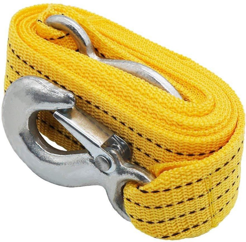 Quit-X ™ Recovery 3 Tons 3 Meters Towing Rope with 2 Safety Hooks for Cars  4.5 m Towing Cable Price in India - Buy Quit-X ™ Recovery 3 Tons 3 Meters Towing  Rope with 2 Safety Hooks for Cars 4.5 m Towing Cable online at