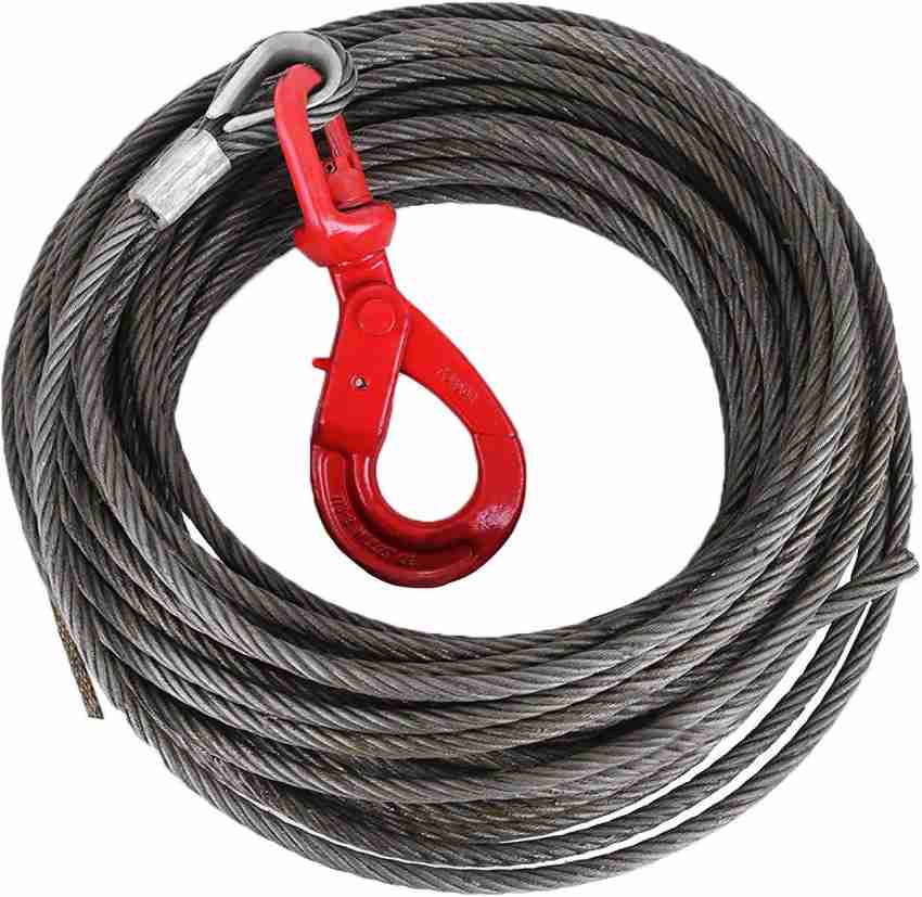 RHONNIUM Professional Towing Strap/Sling Strap/Tow Rope - Made of Steel (20  ft/11000 lb with hooks) 4.5 m Towing Cable Price in India - Buy RHONNIUM  Professional Towing Strap/Sling Strap/Tow Rope - Made