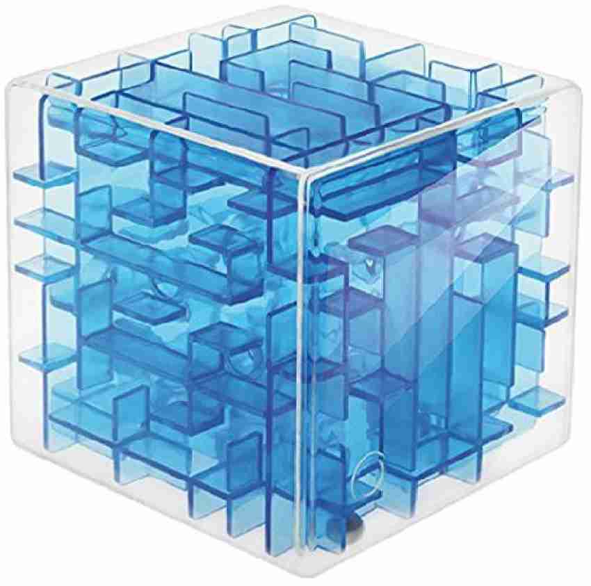 Generic HaloVa 3D Maze Magic Cube, Transparent Magic Cube Puzzle