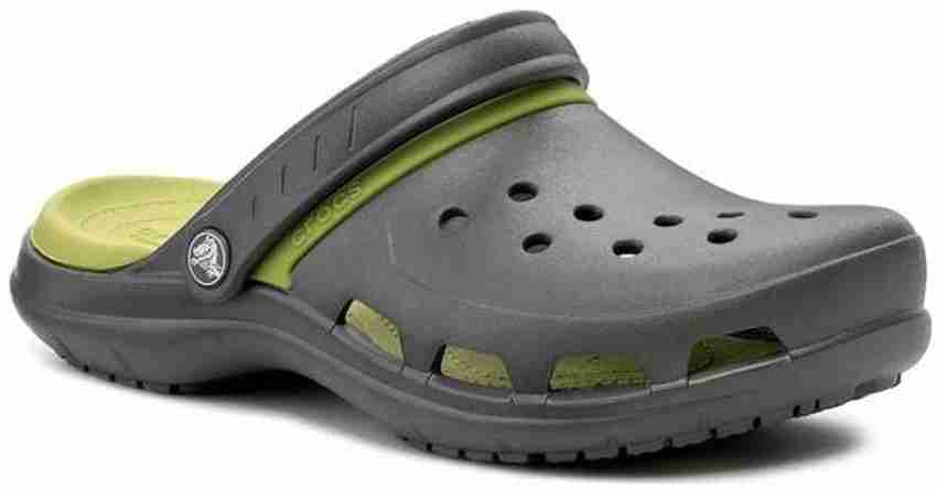 Crocs grey and shop green