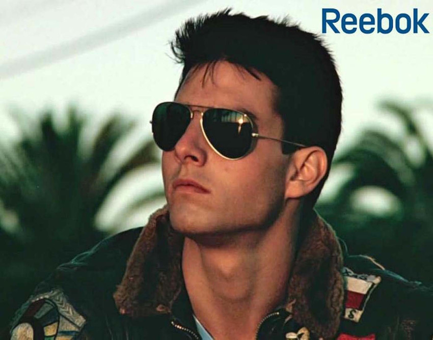 Reebok sunglasses gold online