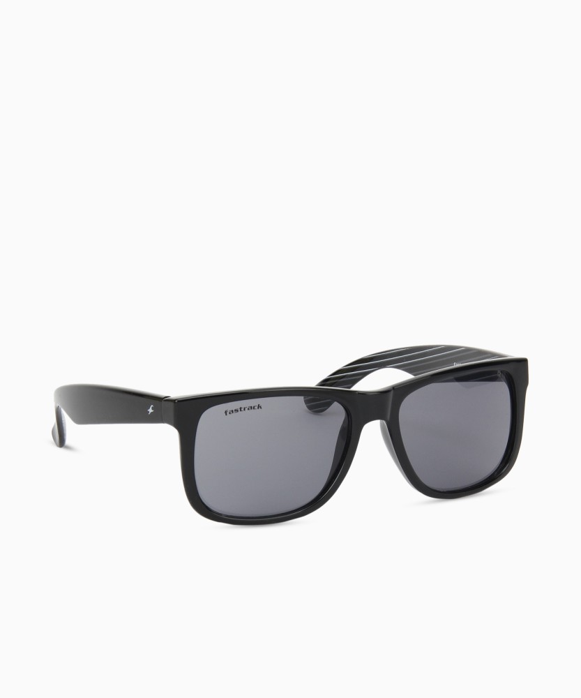 Fastrack Men's Gradient Black Lens Square Sunglasses : Amazon.in: Fashion