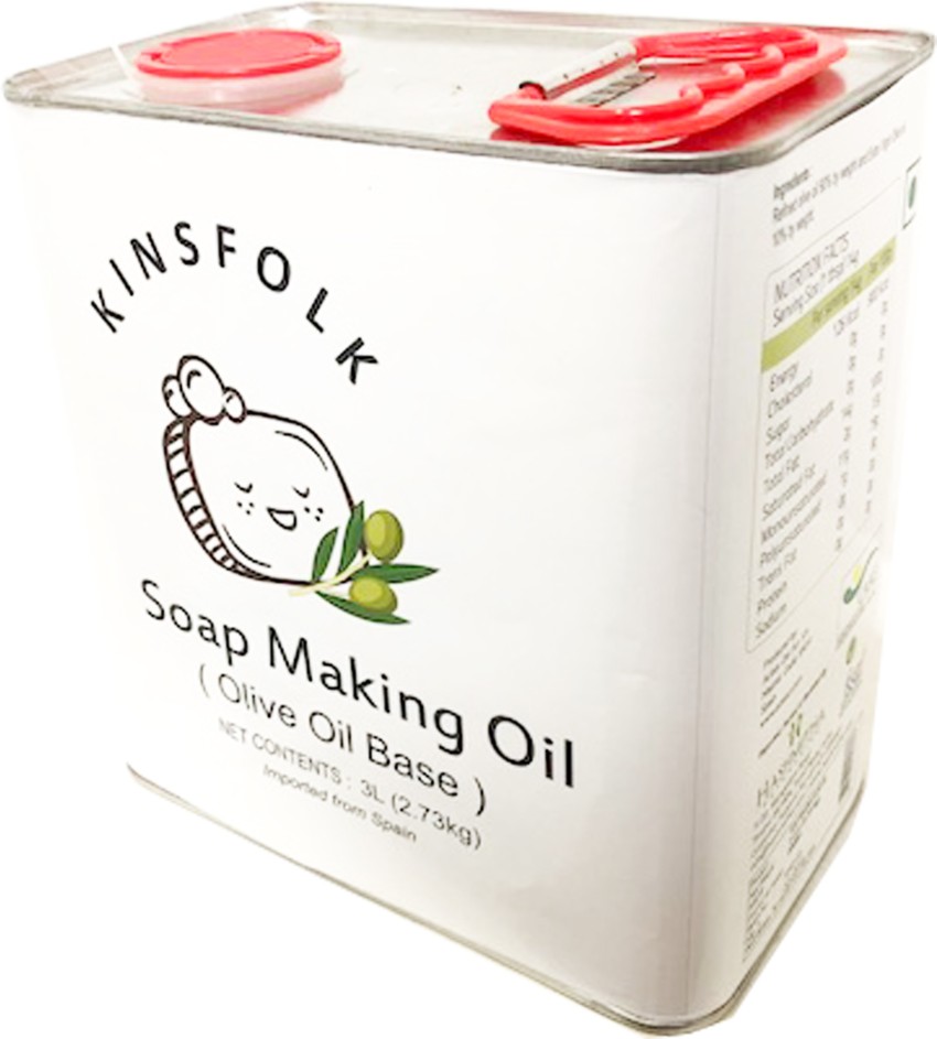 Kinsfolk SOAP Making Oil (Olive Oil Base) - Price in India, Buy Kinsfolk  SOAP Making Oil (Olive Oil Base) Online In India, Reviews, Ratings &  Features