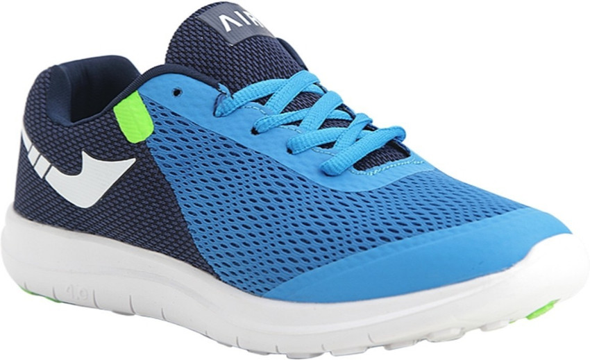Vir sport men's new arrivals blue mesh running shoes