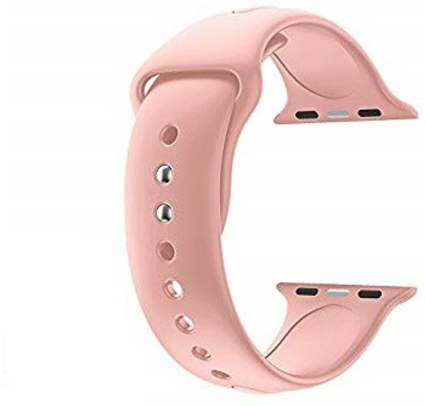 Rose gold silicone band online
