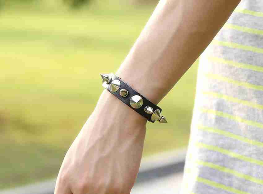 Leather friendship cheap band