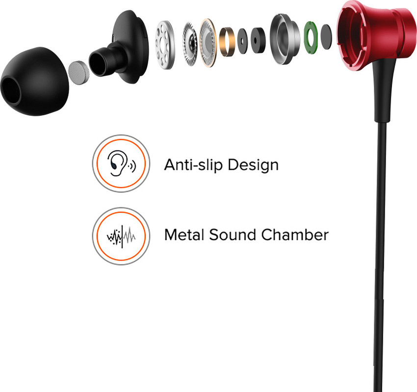 Mi earphones basic with mic shop ultra deep bass