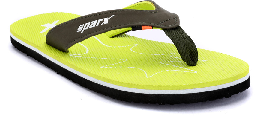 Sparx slippers best sale green