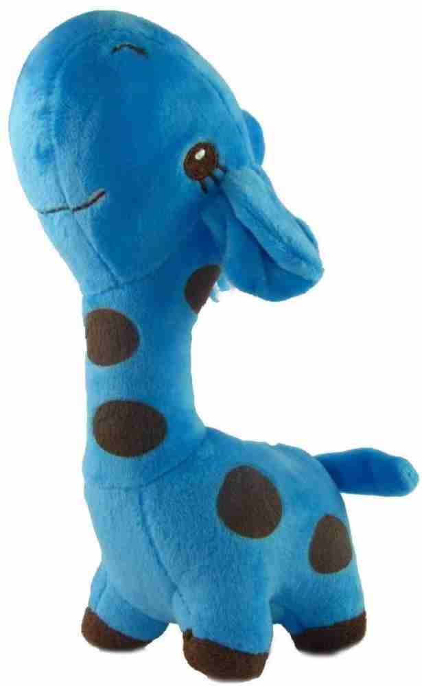 blue giraffe stuffed animal