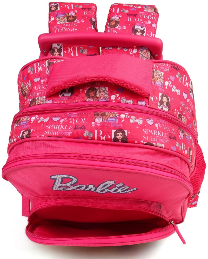 BARBIE Sparkle and Shine Pink 16 inch School Bag  