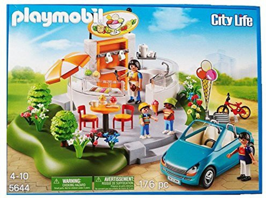 Playmobil ice cream parlour top