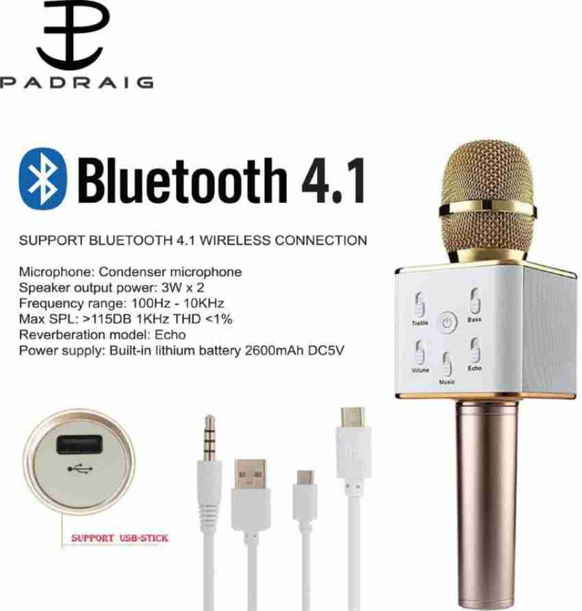 Wireless Microphone Echo Handheld Mic With Reverberation bluetooth