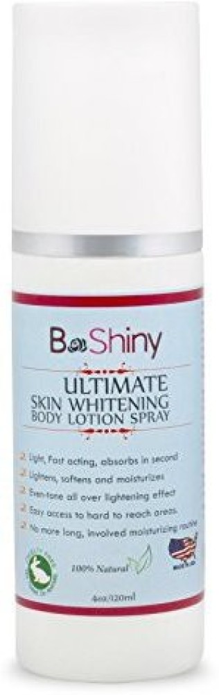 BeShiny Skin Lightening Brightening Body Lotion Spray 120Ml With