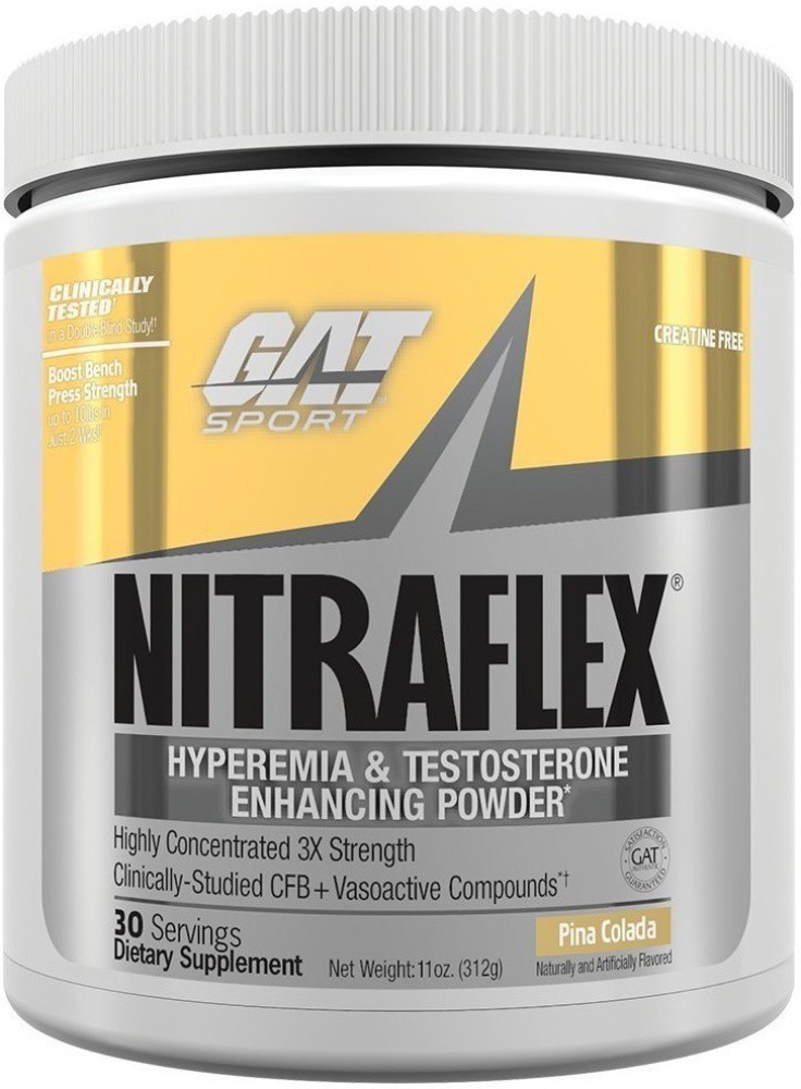 GAT Nitraflex, 30 Serving, Pina Colada (Fresh Stock) Price in India - Buy GAT  Nitraflex, 30 Serving, Pina Colada (Fresh Stock) online at