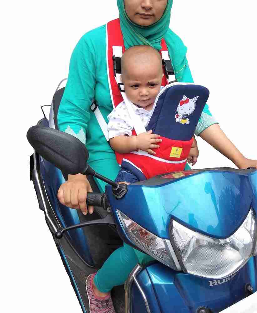 Naksam Baby Carrier Bike Safety Belt Blue Red Baby Cuddler