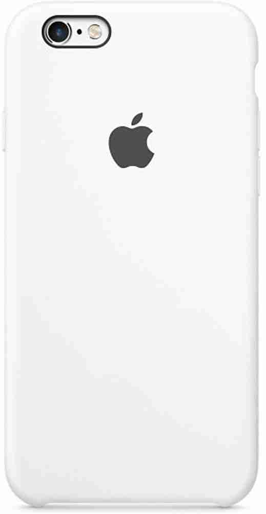 Midkart Back Cover for iPhone 6 / 6S White Soft Liquid Silicone