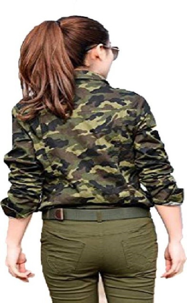 Army t shirt 2024 for girl flipkart