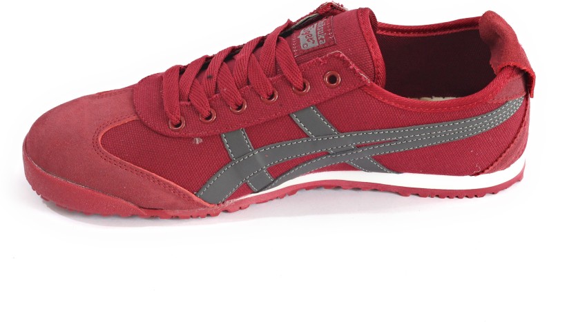 Onitsuka maroon best sale