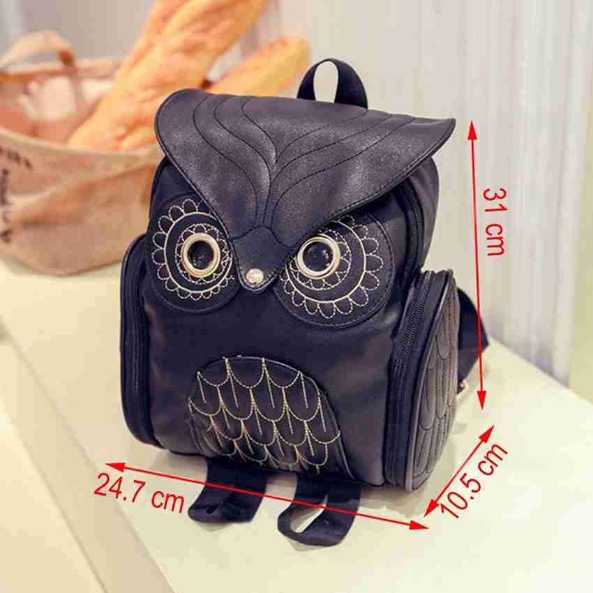 Leather owl outlet backpack