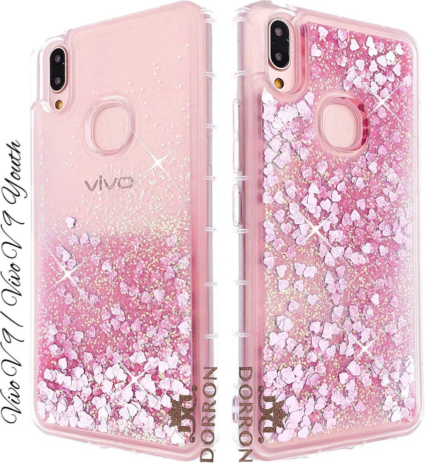 MobiTussion® Luxury Glossy Mirror Tempered Glass Camera Lance Protection  Hard Back Case Cover for Vivo V9 / Vivo V9 Youth/Vivo V9 Pro (White) :  : Electronics