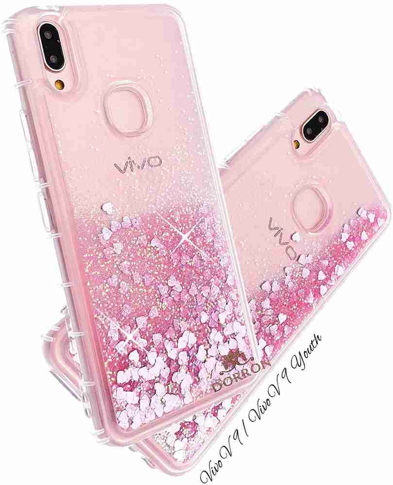 MobiTussion® Luxury Glossy Mirror Tempered Glass Camera Lance Protection  Hard Back Case Cover for Vivo V9 / Vivo V9 Youth/Vivo V9 Pro (White) :  : Electronics