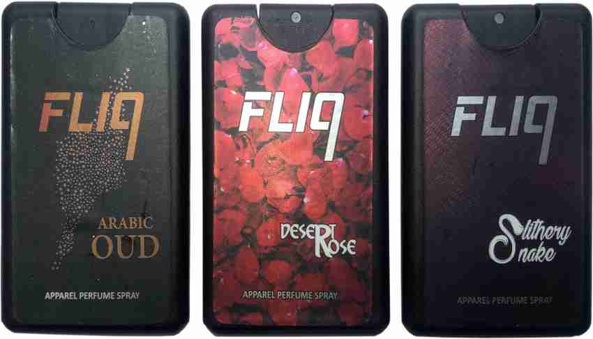 Buy NightBlue Fliq Pocket Perfume Arabic Oud Desert Rose Slithery
