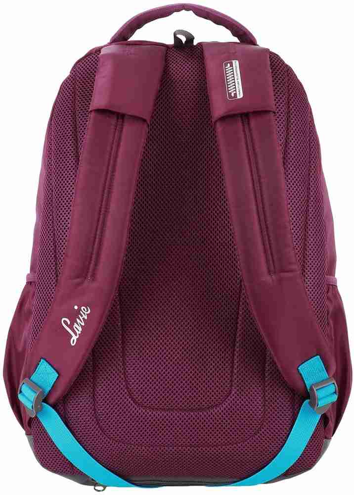 LAVIE Purple Backpack 34 L Backpack Purple Price in India Flipkart